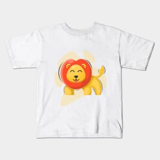 Cute Lion Kids T-Shirt